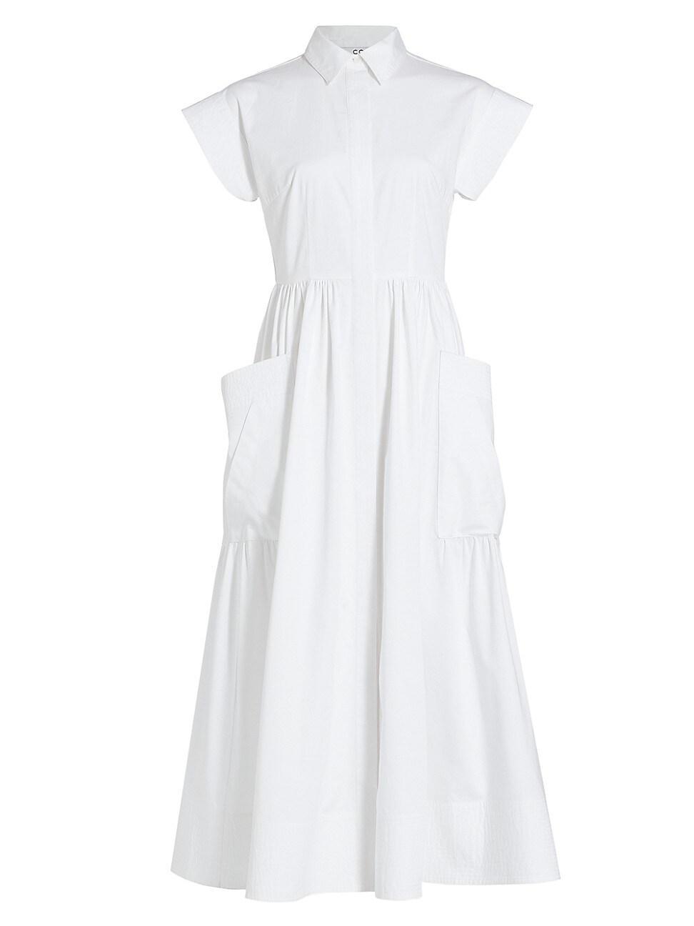 Womens Cotton Shirtdress Product Image