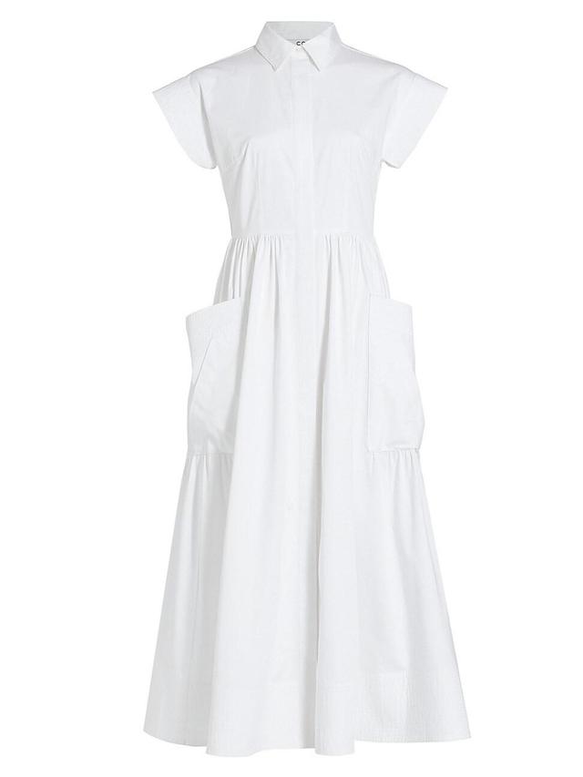 Womens Cotton Shirtdress Product Image