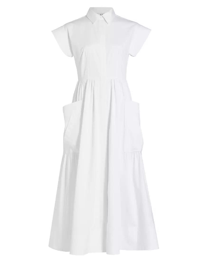 Cotton Shirtdress Product Image