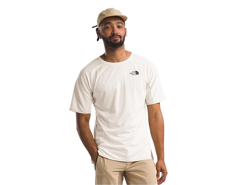 The North Face Summer LT UPF Short Sleeve Dune/Gravel) Men's Clothing Product Image