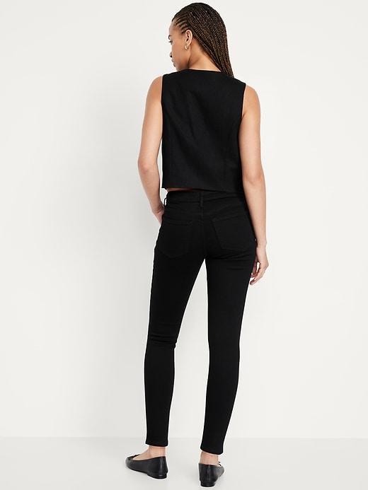 Mid-Rise Rockstar Super-Skinny Jeans Product Image