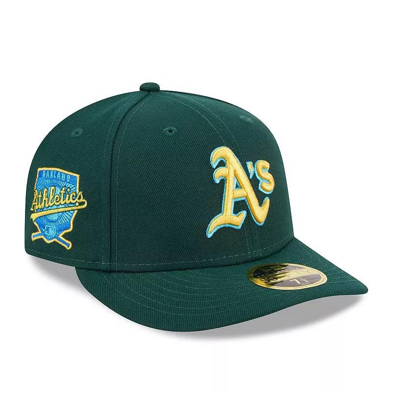 Mens New Era Oakland Athletics 2023 MLB Fathers Day Low Profile 59FIFTY Fitted Hat Product Image