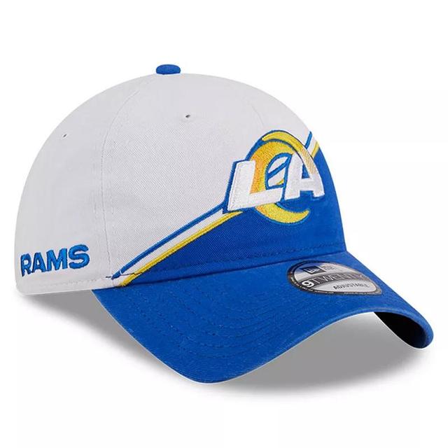 Mens New Era /Royal Los Angeles Rams 2023 Sideline 9TWENTY Adjustable Hat Product Image