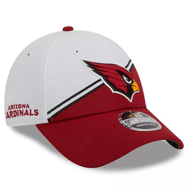 Mens New Era /Cardinal Arizona Cardinals 2023 Sideline 9FORTY Adjustable Hat Product Image