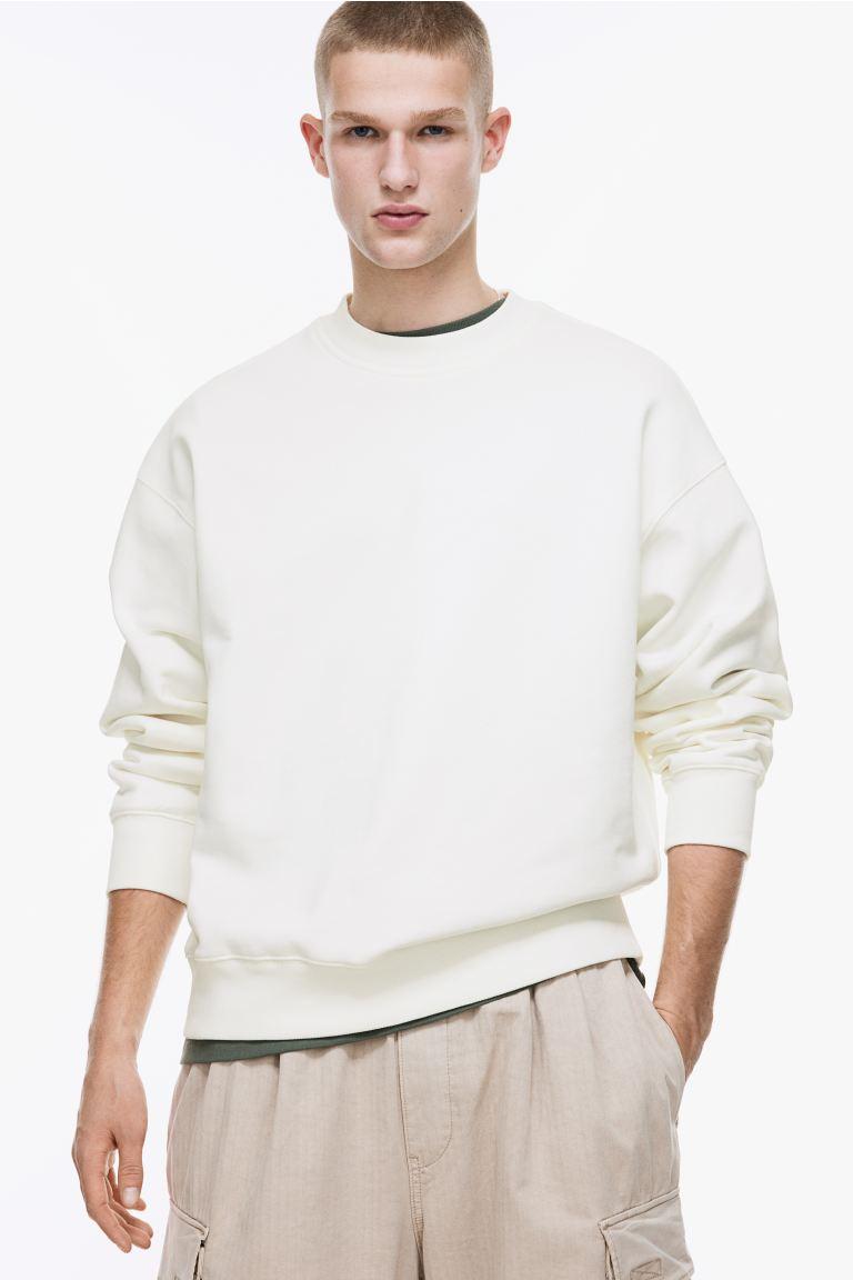 Oversized Fit Cotton Sweatshirt Product Image