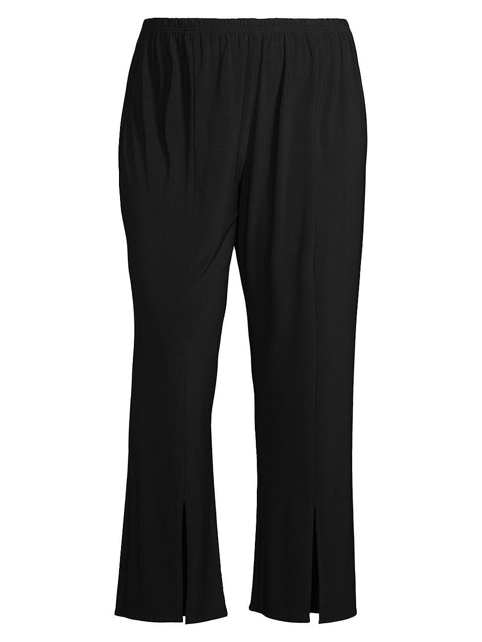 Womens Summer Social Split-Hem Flared Pants Product Image