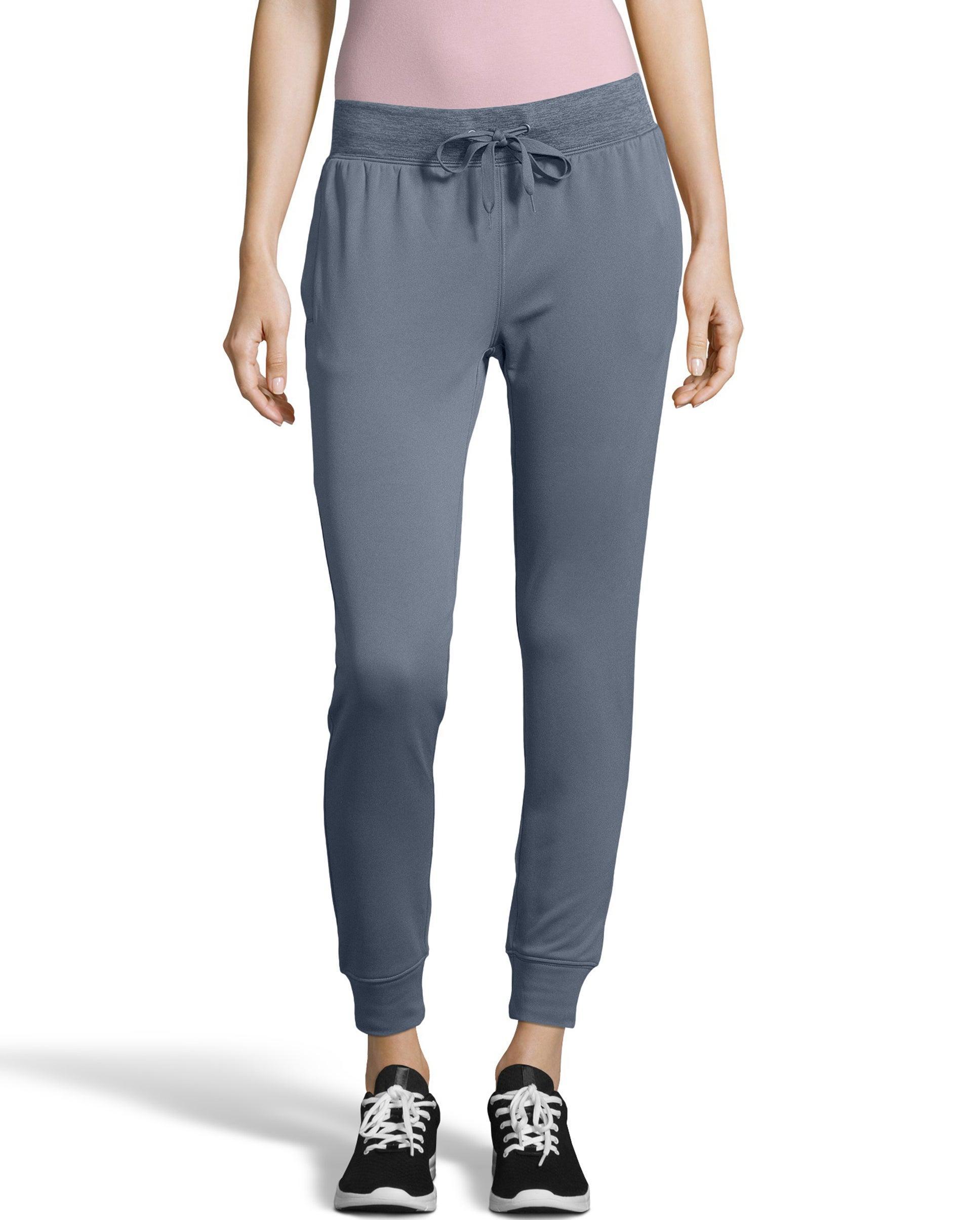 Hanes Sport Womens Performance Fleece Joggers Dada Grey/Dada Grey Heather M Product Image