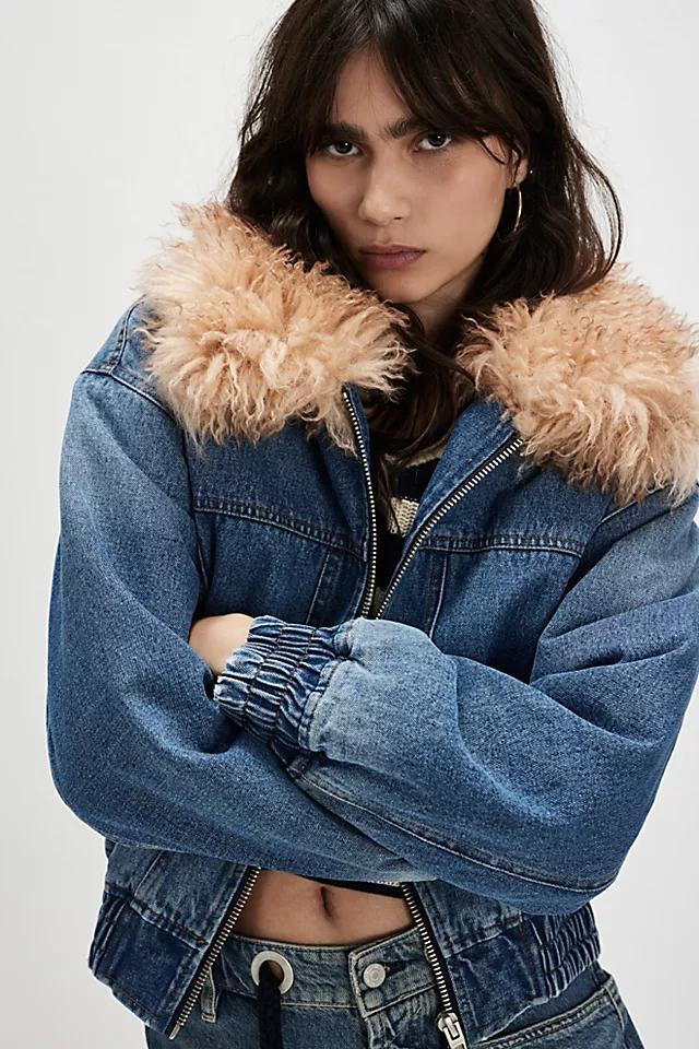 BlankNYC Cozy Up Denim Jacket Product Image