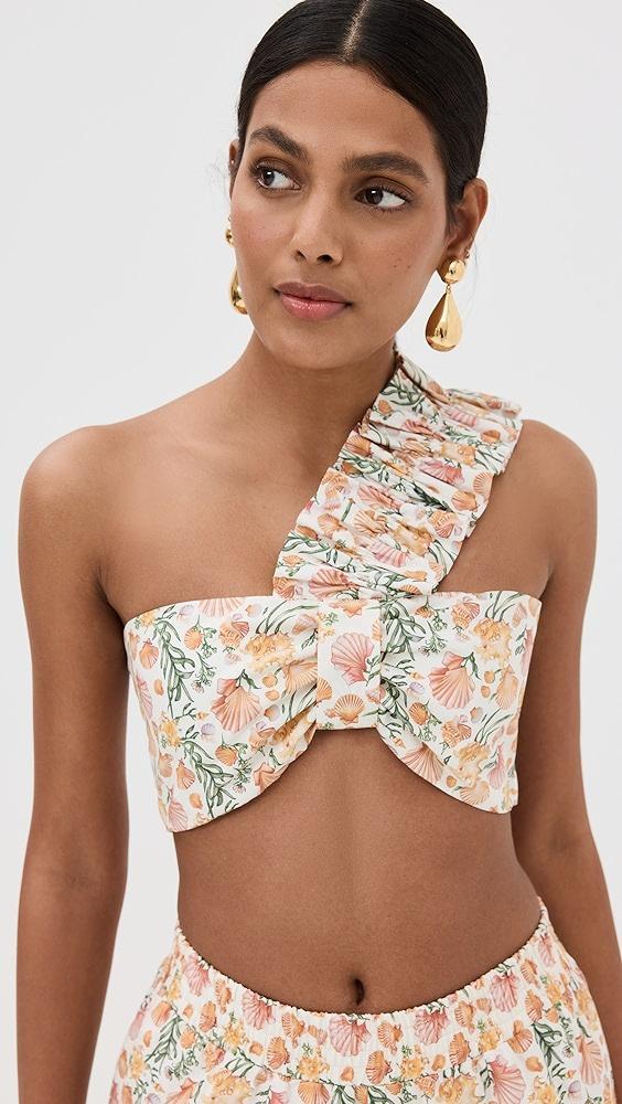 Dur Doux Shell Ruffle Bandeau | Shopbop Product Image