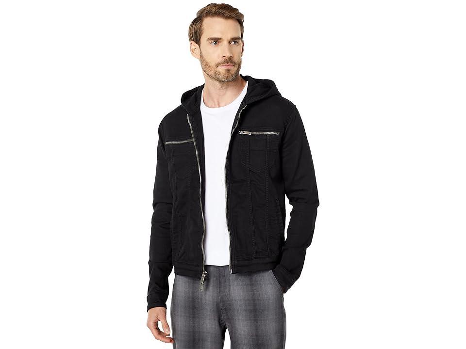 John Varvatos Star USA Hooded Denim Jacket Product Image