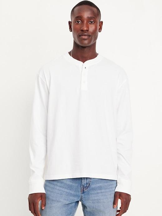 Heavyweight Henley T-Shirt Product Image