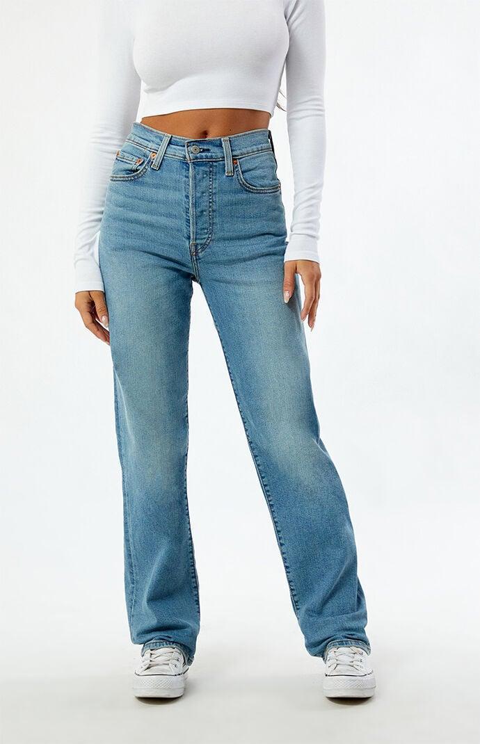 Levi's Women's Ribcage Full Length Straight Jeans Product Image