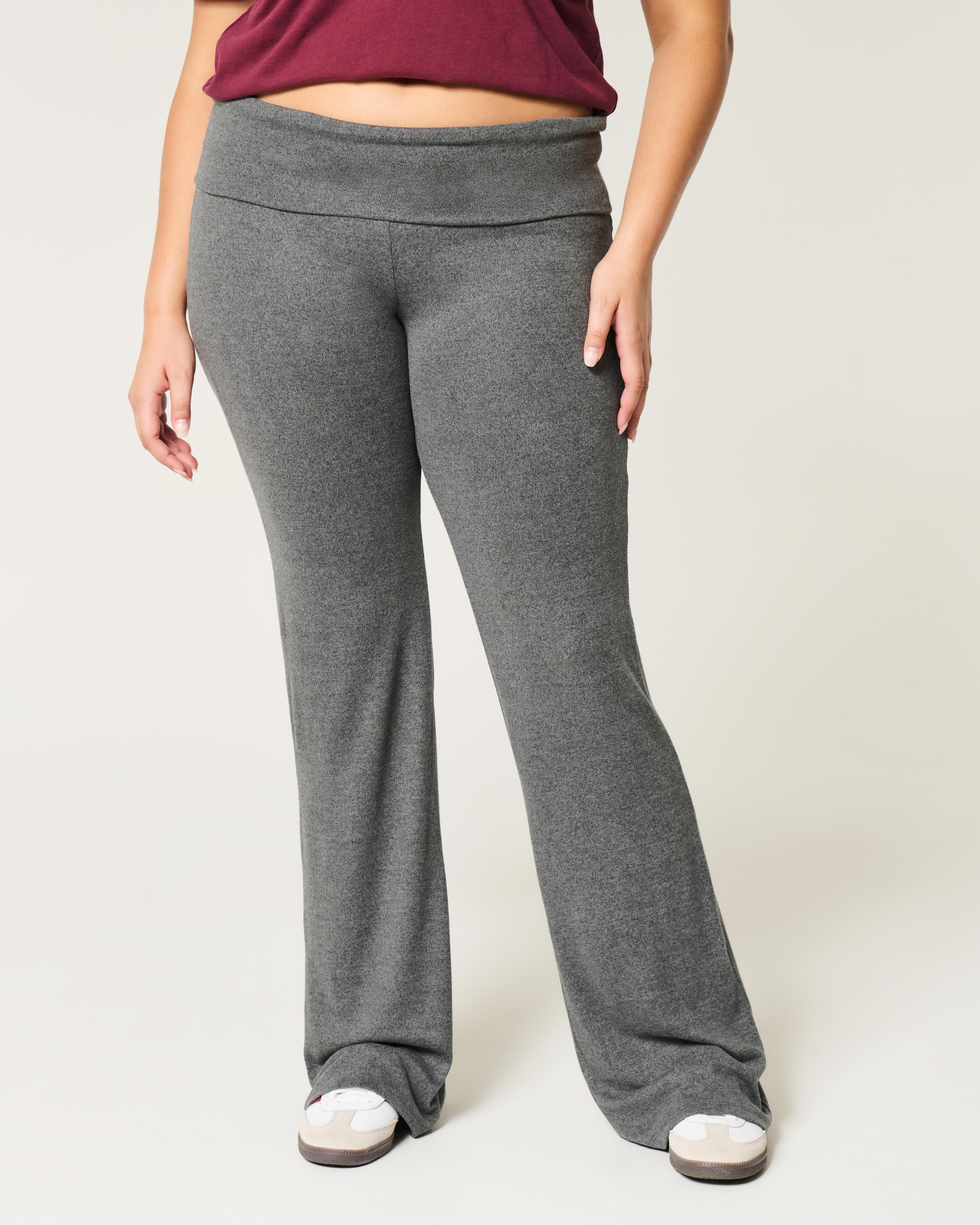 Cozy Knit Foldover Waist Sleep Pants Product Image