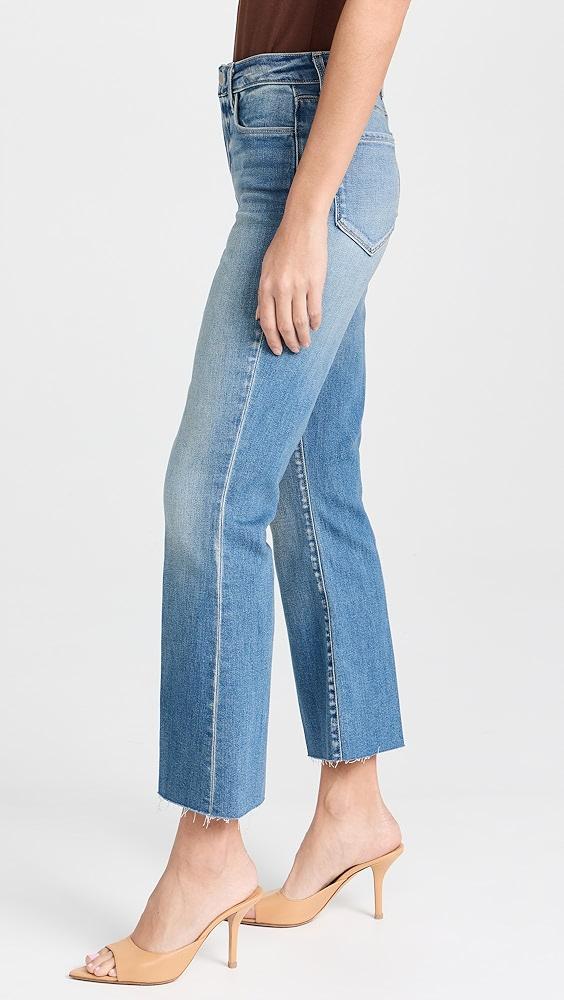 L'AGENCE Kendra High Rise Crop Flare Jeans | Shopbop Product Image