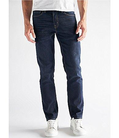 Devil-Dog Dungarees Lincoln Wash Performance Slim-Straight Fit Denim Jeans Product Image