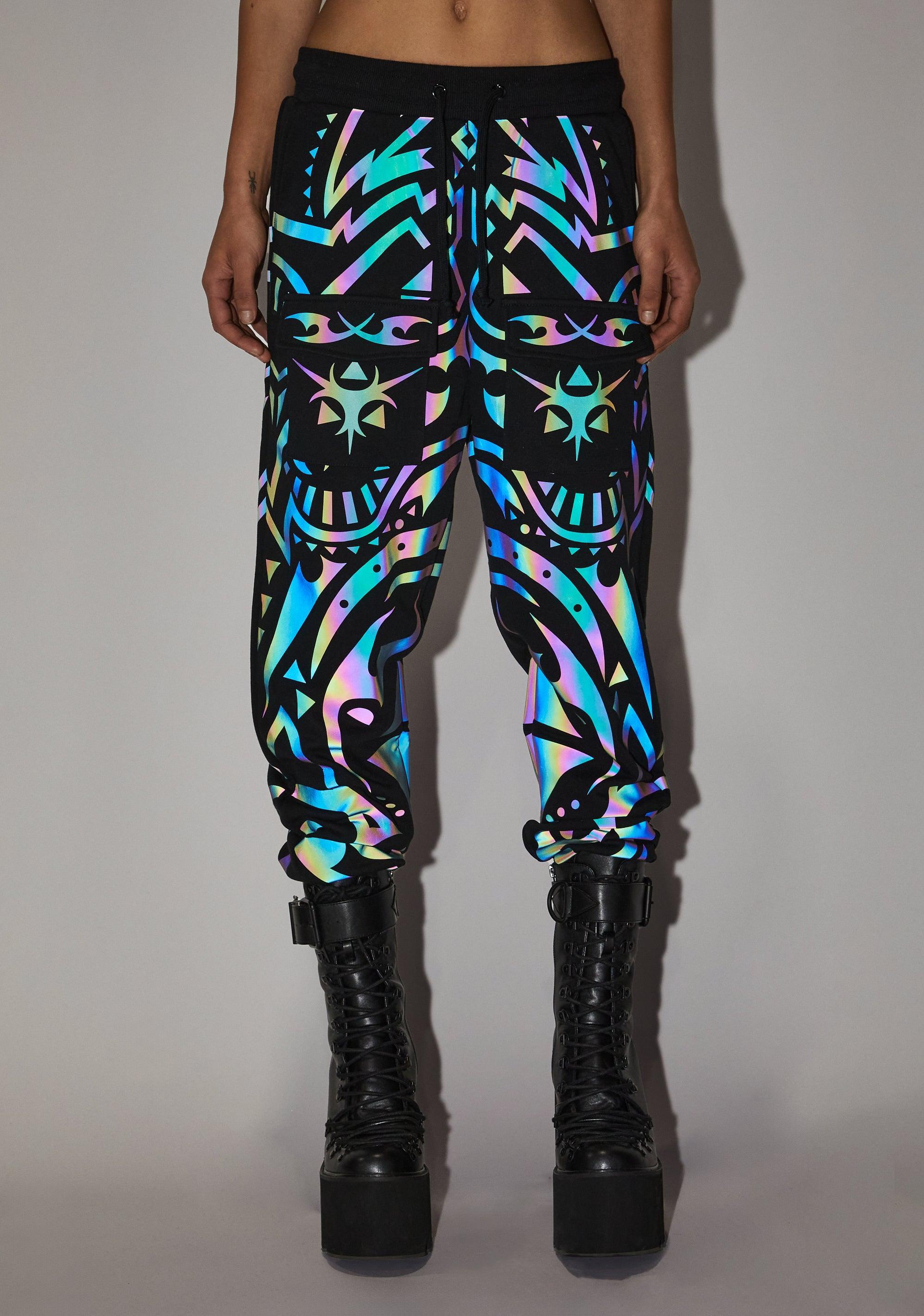 Moon Labyrinth Reflective Joggers Male Product Image