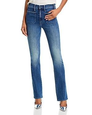 The Patch Pocket Insider High Rise Jeans In Caving In Product Image