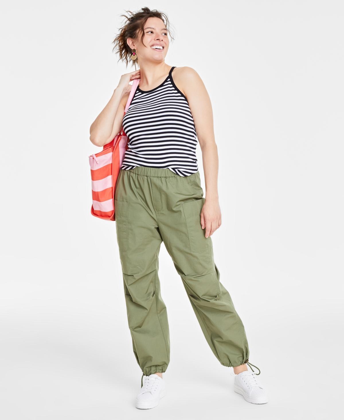 On 34th Womens Patch-Pocket Jogger Pants, Created for Macys Product Image