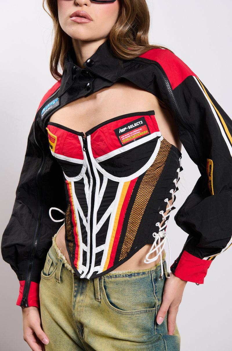 NEED FOR SPEED ZIP BOLERO JACKET Product Image