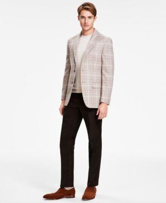 Men's Modern-Fit Wool Plaid Sport Coat Product Image