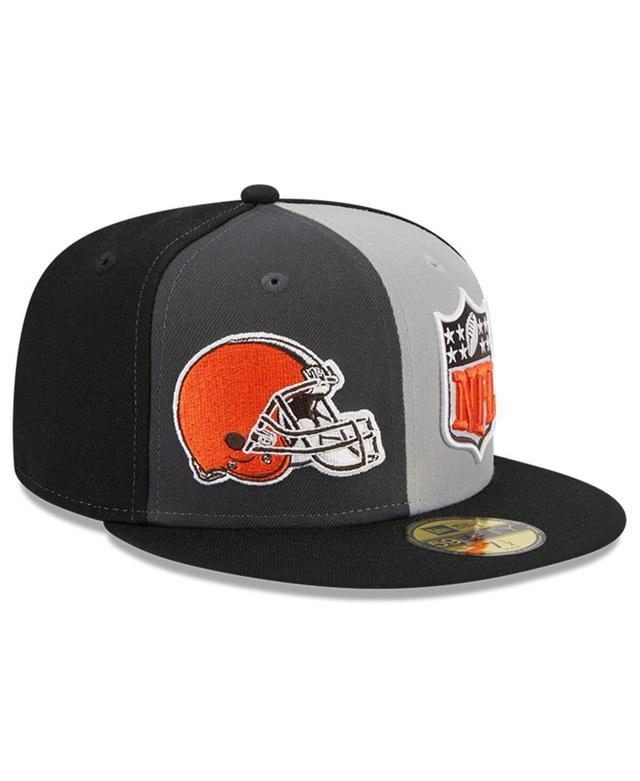 Mens New Era Gray Cleveland Browns 2023 Sideline 59FIFTY Fitted Hat - Gray Product Image