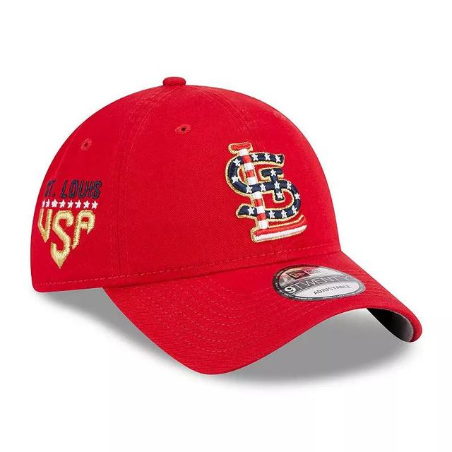 Mens New Era St. Louis Cardinals 2023 Fourth of July 9TWENTY Adjustable Hat Product Image