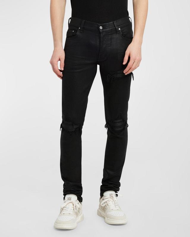 Mens MX1 Waxed Skinny Jeans Product Image