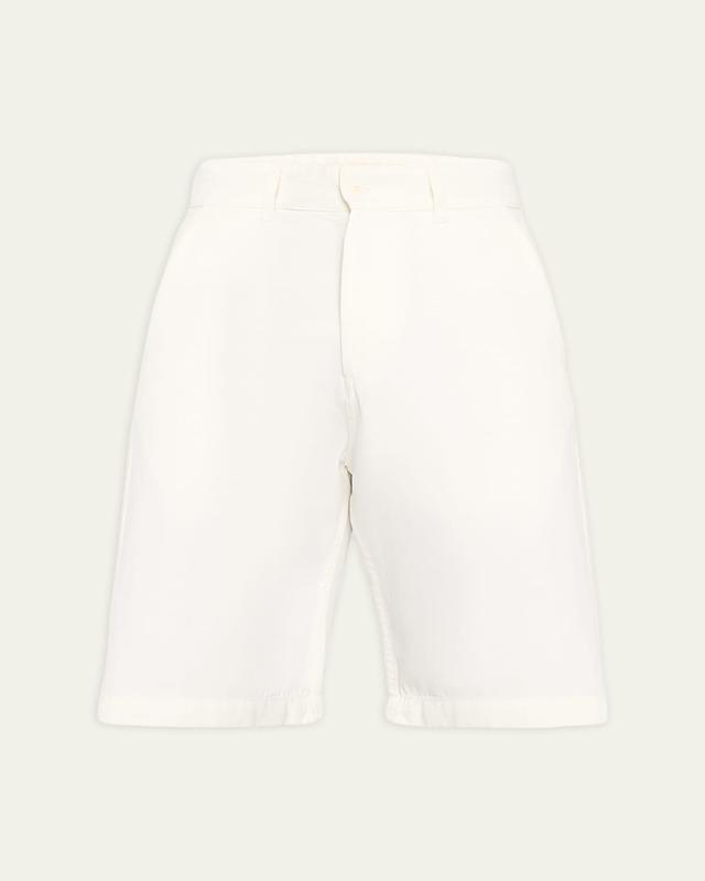 Mens Rob Cotton-Linen Bermuda Shorts Product Image