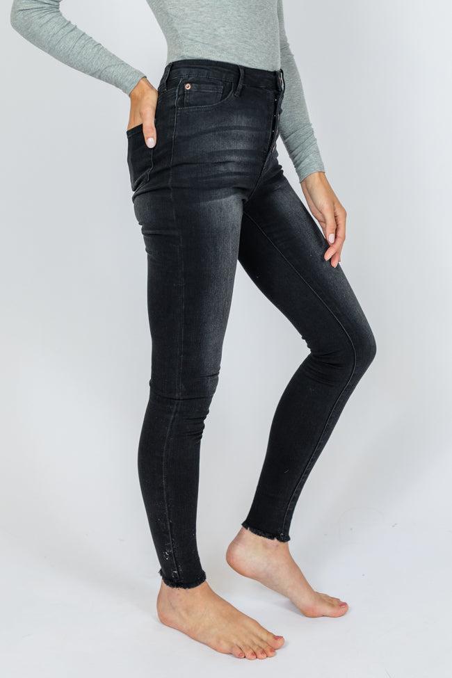 Chelsie Black Skinny Jeans Product Image