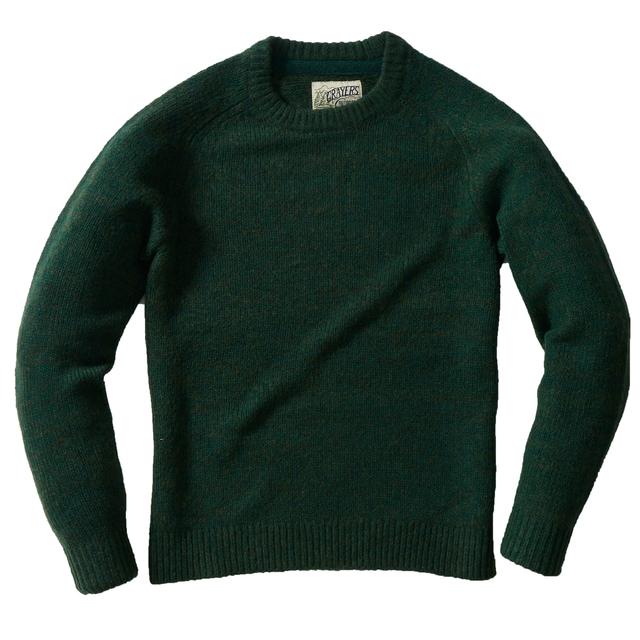 Collegiate Sweater Crew - Dark Green Product Image