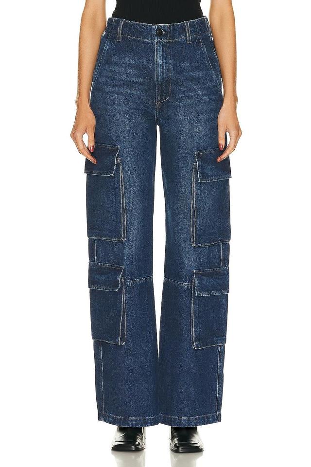 Citizens of Humanity Delena High Waist Wide Leg Cargo Jeans Product Image