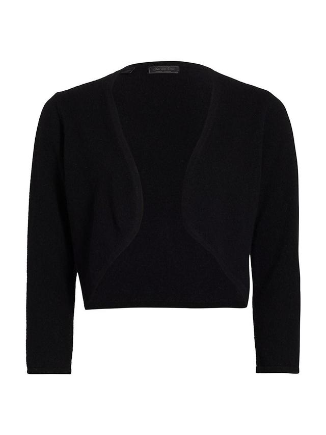 Womens Cashmere Crop Bolero Product Image