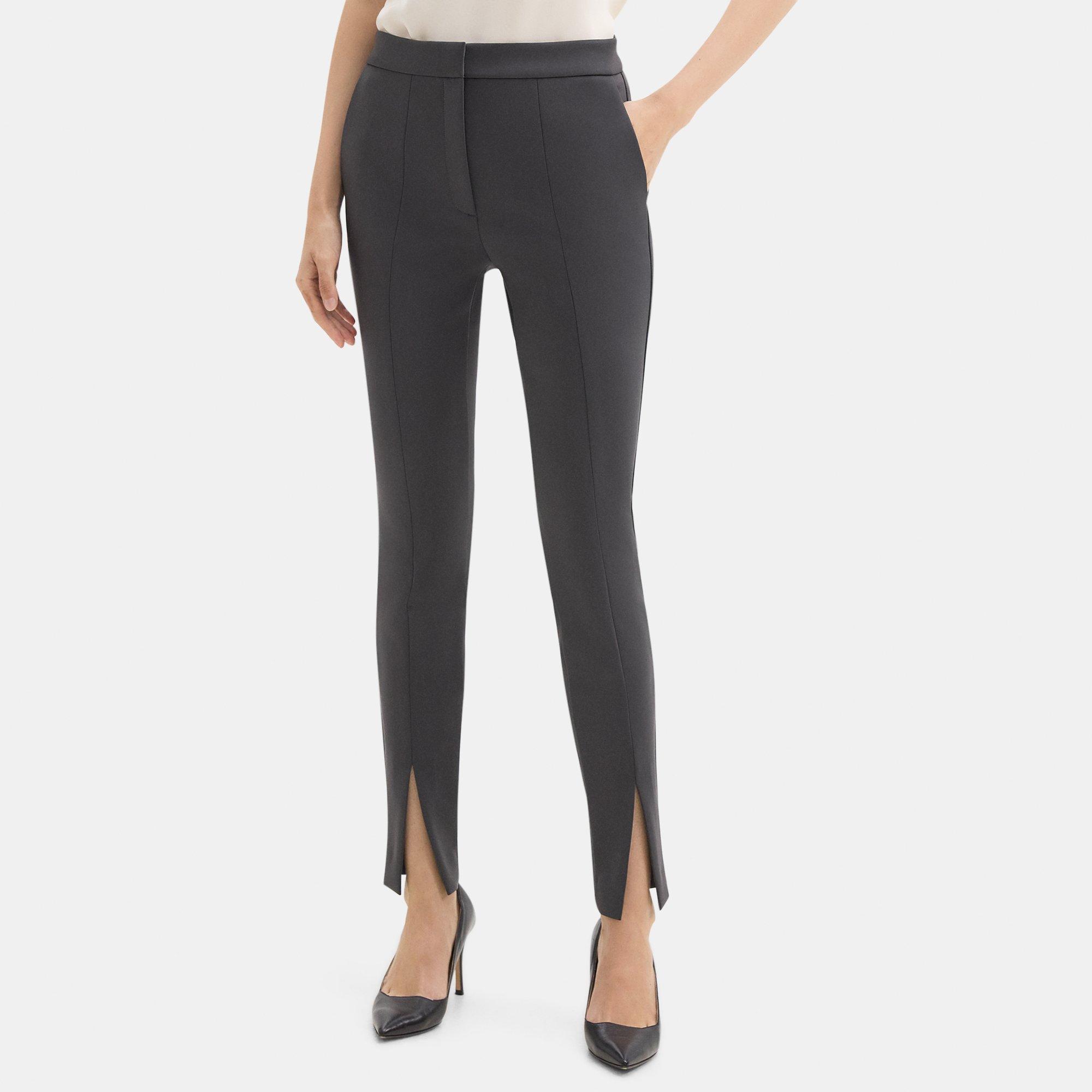 Tech Knit Slim Slit Pant | Theory Outlet product image