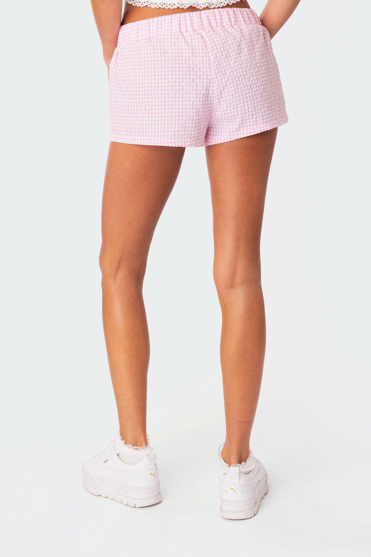 Gingham Boxer Shorts Product Image