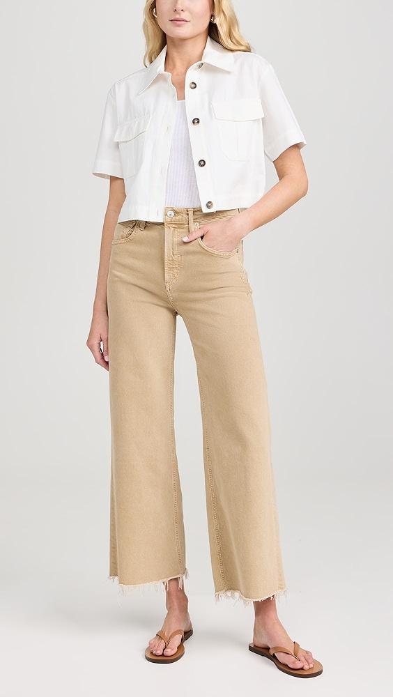 Citizens of Humanity Lyra Wide Leg Crop Jeans | Shopbop Product Image