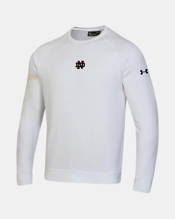 Men's UA All Day Fleece Notre Dame Coach's Collection Crew Product Image