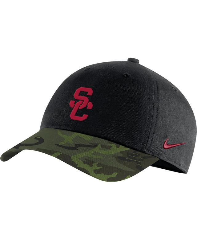 Mens Nike Black Usc Trojans Veterans Day 2Tone Legacy91 Adjustable Hat - Black Product Image