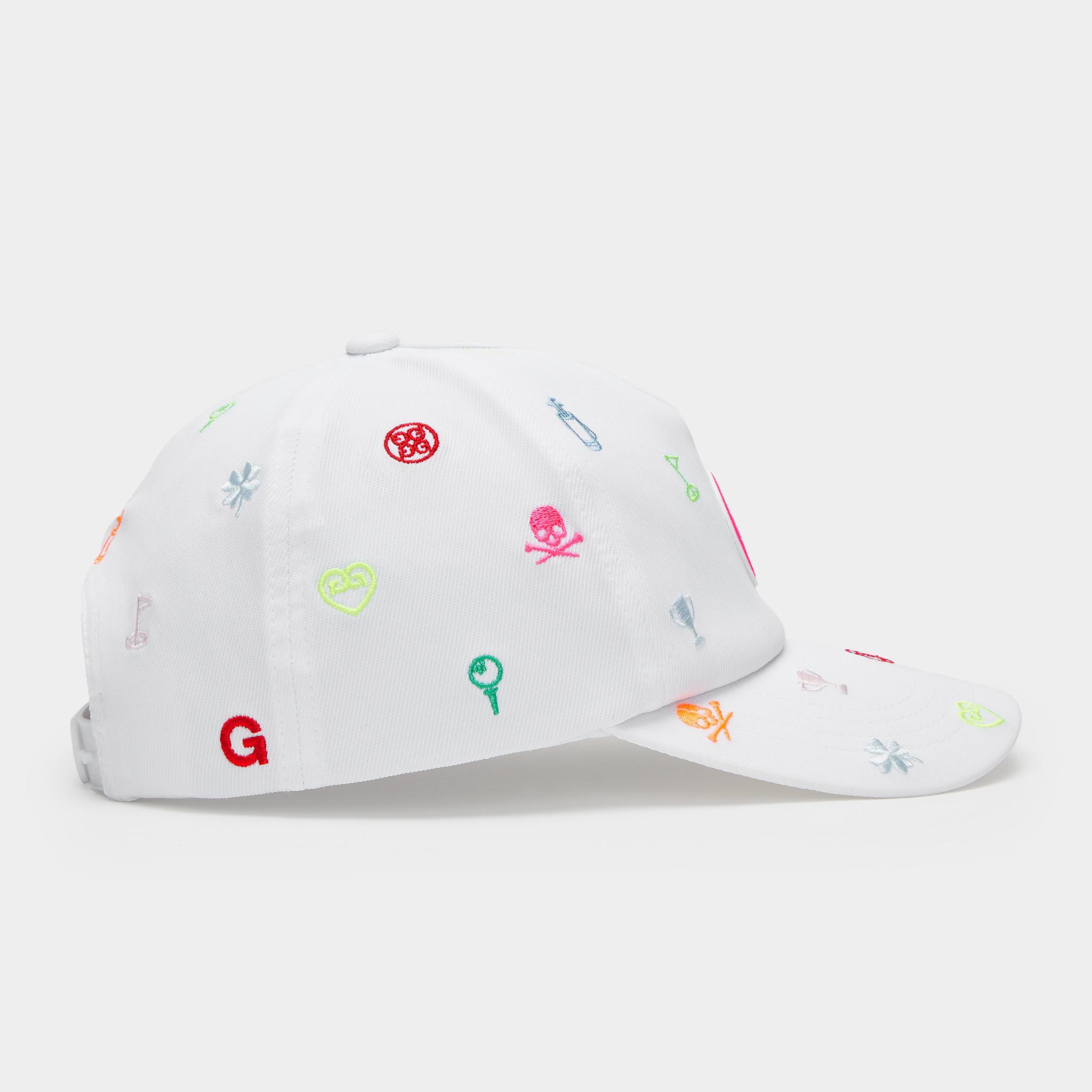 EMBROIDERED ICON STRETCH TWILL SNAPBACK HAT Product Image