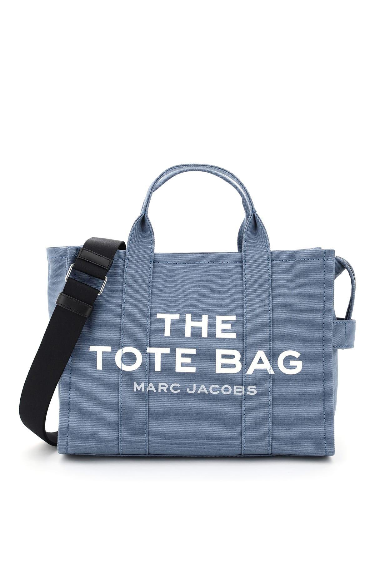 The Tote Bag Medium In Blue Product Image