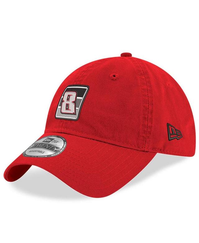 Mens New Era Scarlet Kyle Busch 9TWENTY Side Patch Adjustable Hat Product Image