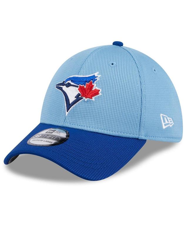 Mens New Era Light Blue Toronto Blue Jays 2024 Batting Practice 39THIRTY Flex Hat Product Image