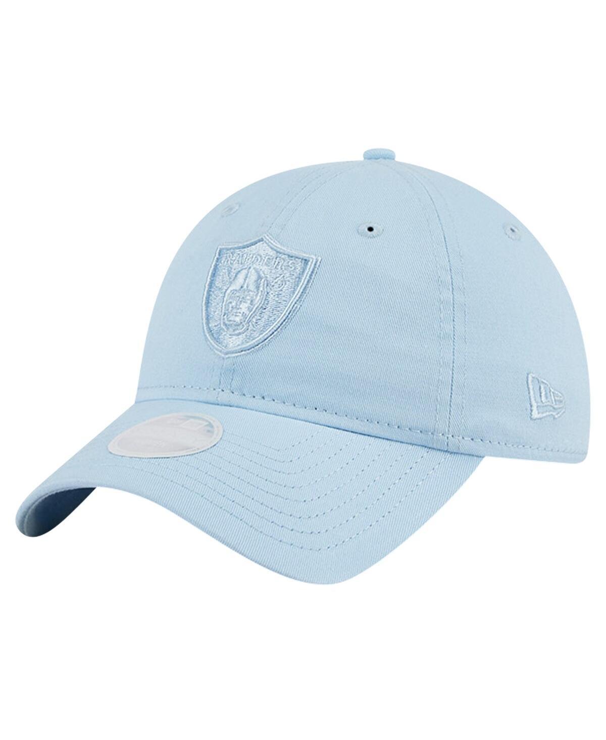 Womens New Era Light Blue Las Vegas Raiders Color Pack 9TWENTY Adjustable Hat Product Image