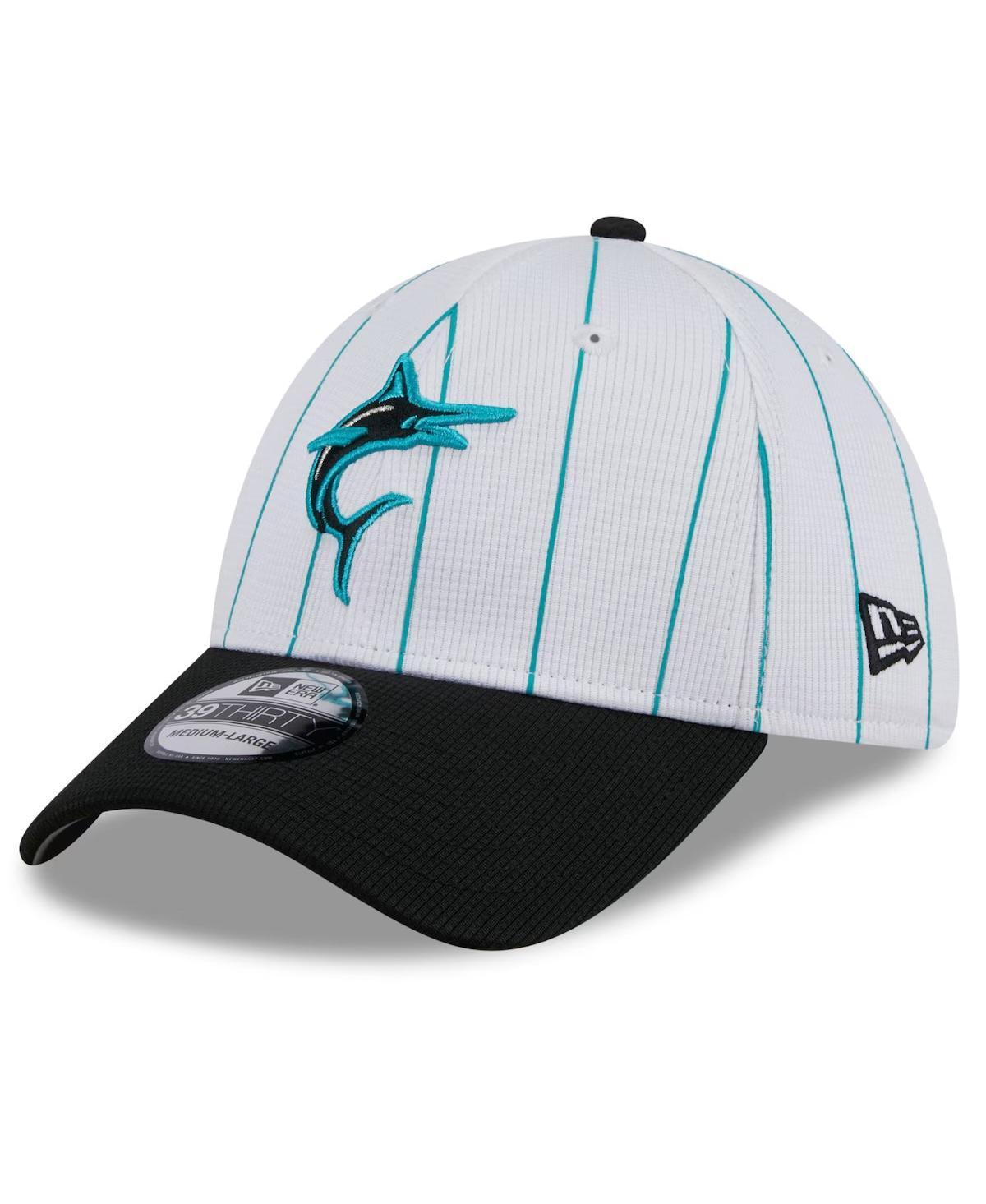 Mens New Era Miami Marlins 2024 Batting Practice 39THIRTY Flex Hat Product Image