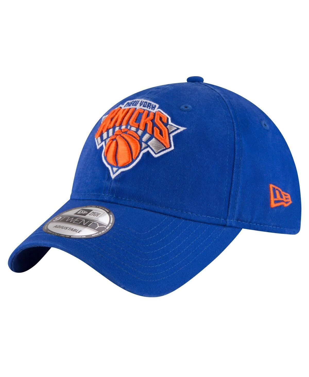 Mens New Era Royal New York Knicks Team 2.0 9TWENTY Adjustable Hat Product Image