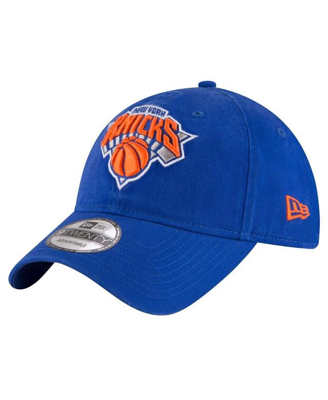 Mens New Era Royal New York Knicks Team 2.0 9TWENTY Adjustable Hat Product Image