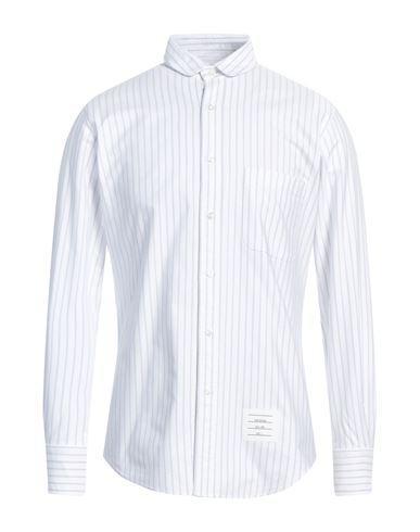 THOM BROWNE Man Shirt White Size 4 Cotton Product Image