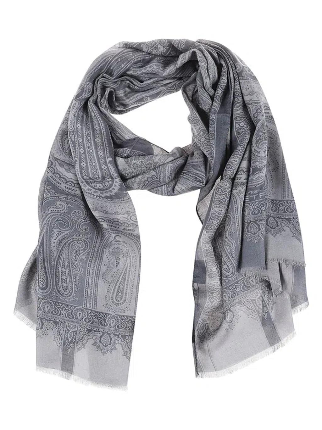 ETRO Scarf In Blue Product Image