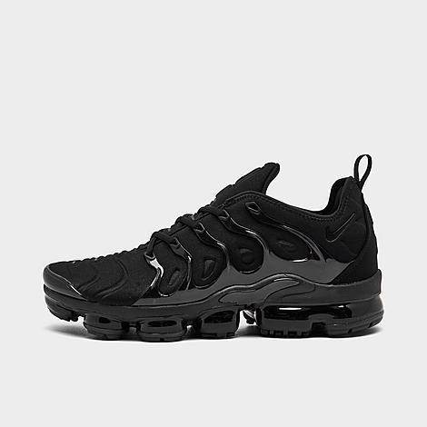 Nike Mens Nike Air Vapormax Plus - Mens Running Shoes Black/Black/Dark Grey Product Image