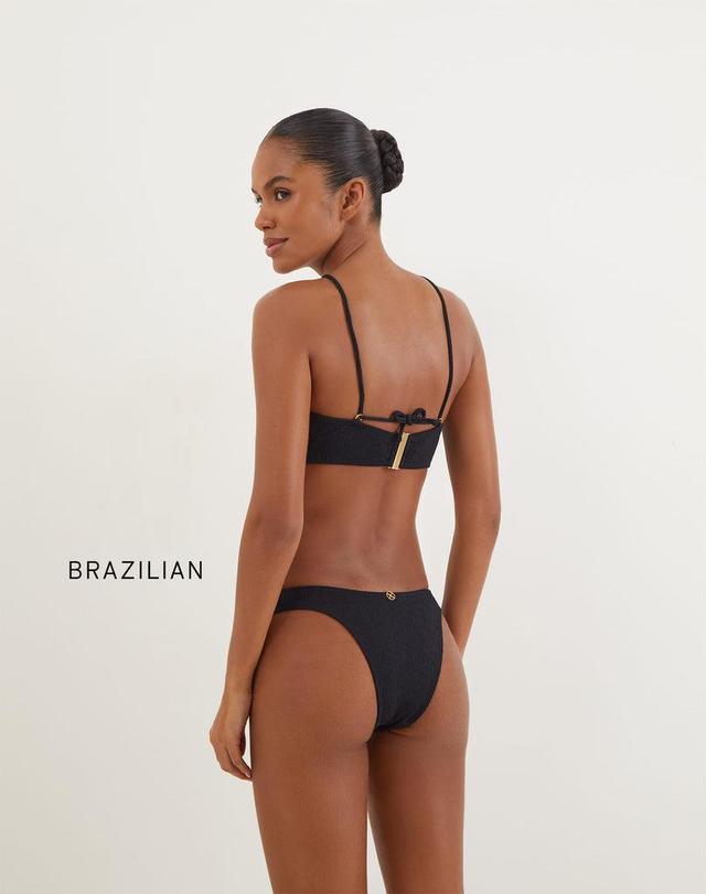 Firenze Callie Bandeau Top - Black Product Image