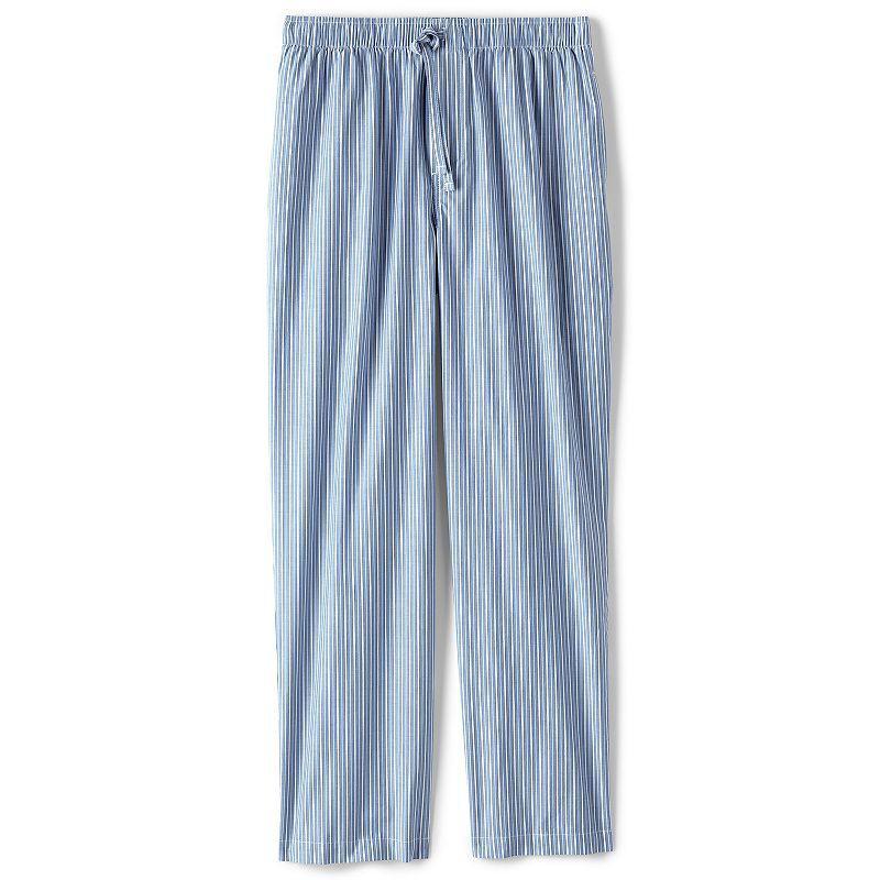 Big & Tall Lands End Broadcloth Pajama Sleep Pants, Mens Product Image